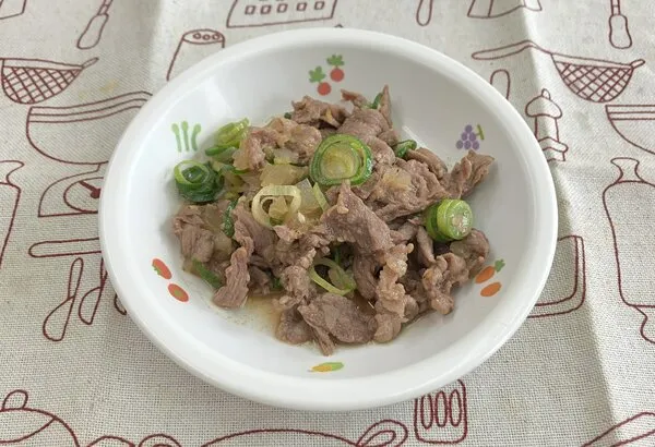 牛肉のごまだれ焼き