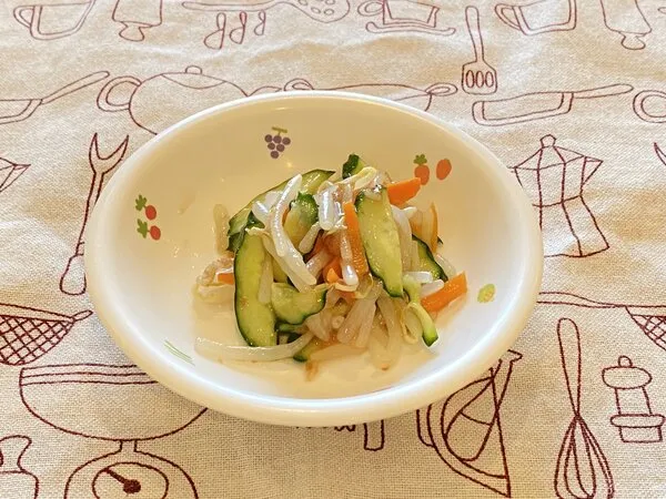 もやしの梅酢和え