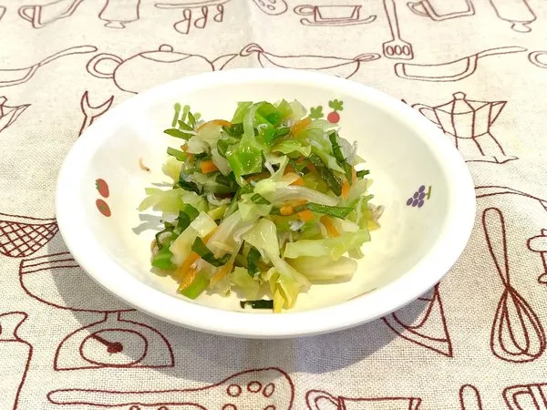 キャベツの大葉和え