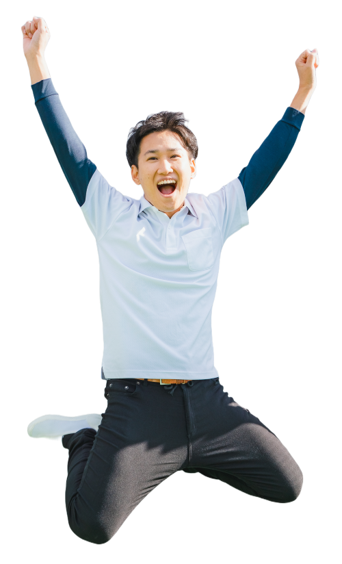 尾崎将充さんの全身写真